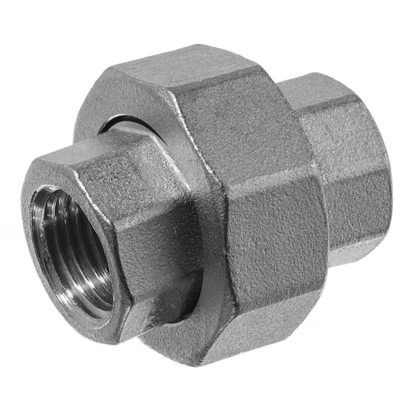 Pipe Fitting - 316 Stainless Steel - Class 150 - Union - 1 NPT Female, Usa Industrials, Mfr#: ZUSA-PF-19721